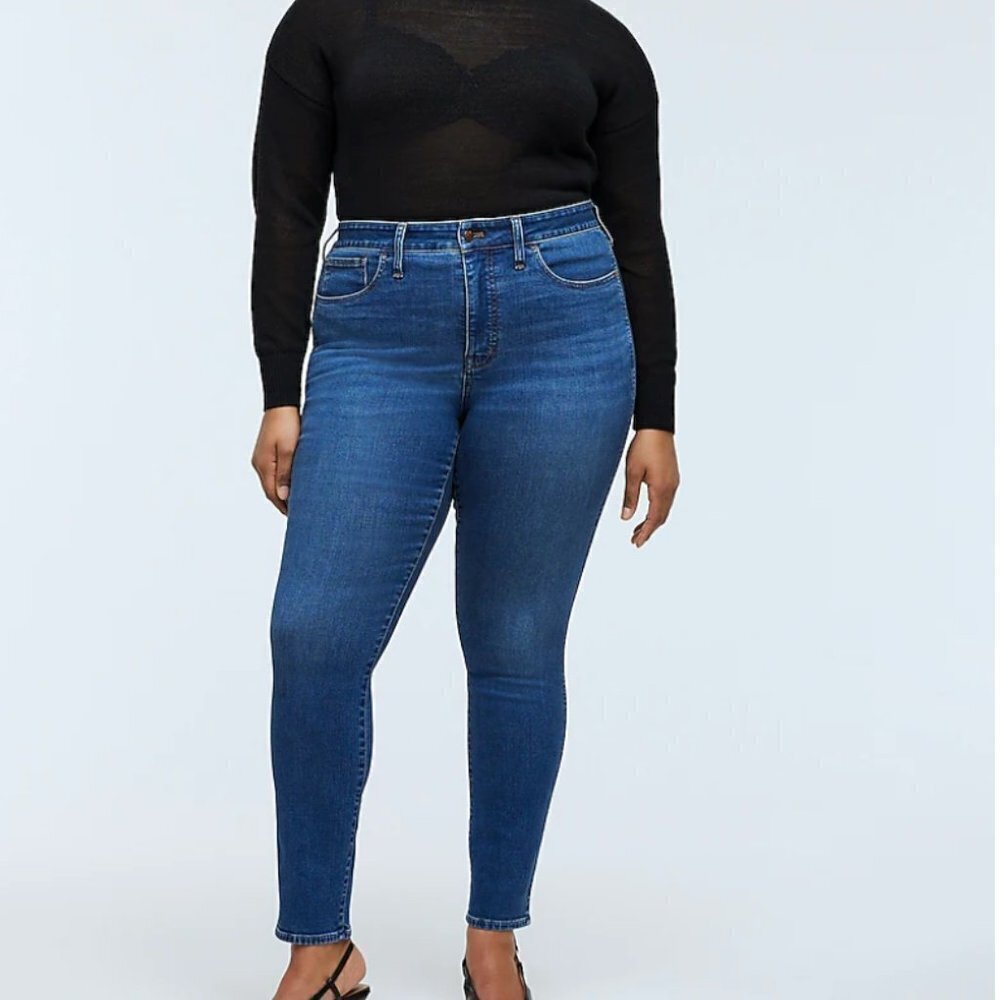 Madewell 10" High Rise Skinny Jeans NWT 37 petite
